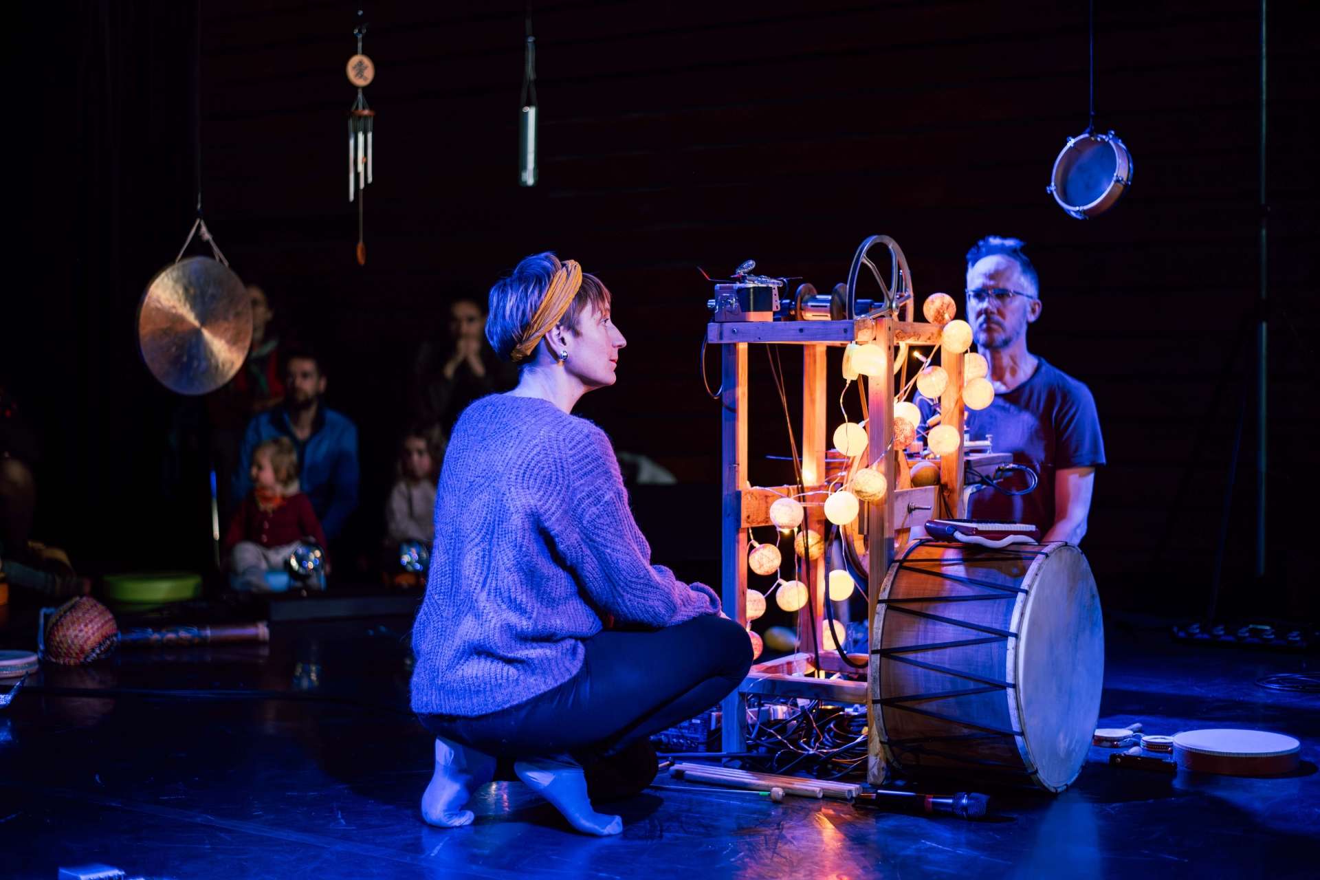 Photo du spectacle jeune public Cosmogonie de Poche