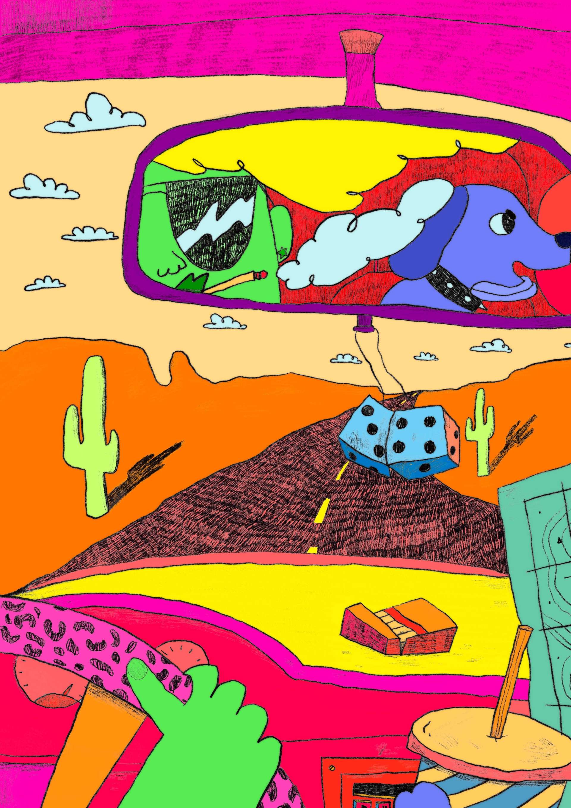 Illustration de l'artiste Margaux Jaudinaud alias Margooodino